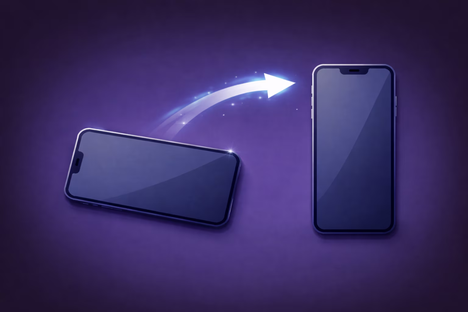 Rotate to landscape mode